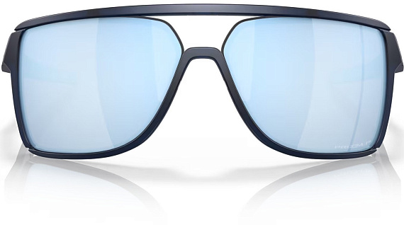 Очки Oakley Castel Matte Trans Blue/Prizm Deep Water Polarized - Фото 3 большая