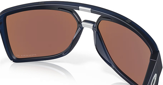 Очки Oakley Castel Matte Trans Blue/Prizm Deep Water Polarized - Фото 5 большая