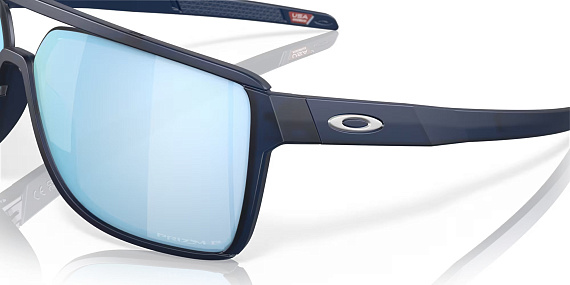 Очки Oakley Castel Matte Trans Blue/Prizm Deep Water Polarized - Фото 6 большая