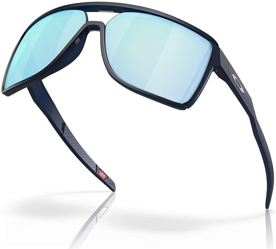 Очки Oakley Castel Matte Trans Blue/Prizm Deep Water Polarized - Фото 7 большая