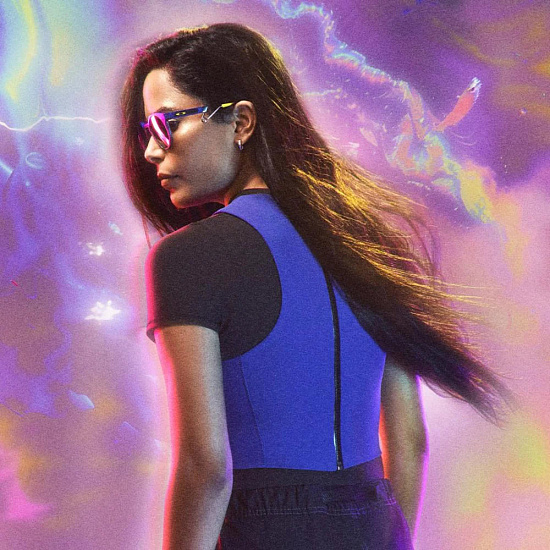 Очки Oakley Hstn Metal Trans Crystal Blue/Prizm Black - Фото 8 большая