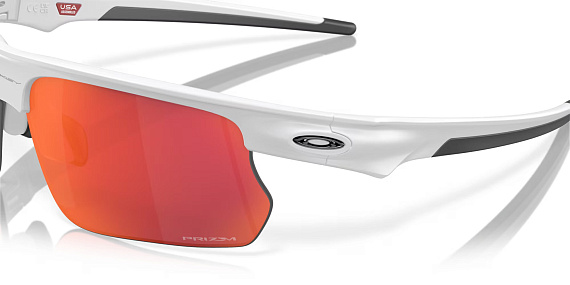 Очки Oakley Bisphaera Matte White/Prizm Field - Фото 6 большая