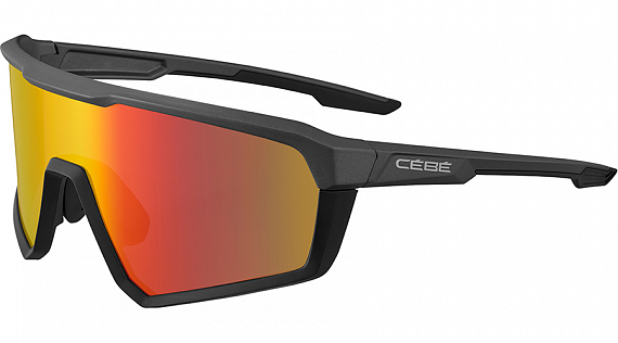 Очки Cebe Asphalt Gunmetal Black Matte - Zone Grey Red - Фото 1 большая