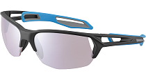 Очки Cebe S'Track M 2.0 Black Blue Matte - Sensor Vario Rose Silver Af