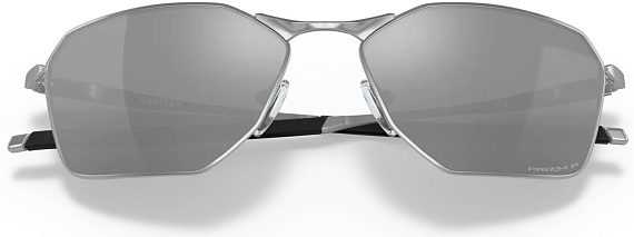 Очки Oakley Savitar Satin Chrome/Prizm Black Polarized - Фото 4 большая