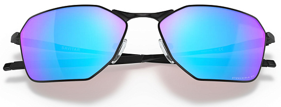 Очки Oakley Savitar Satin Black/Prizm Sapphire Polarized - Фото 4 большая