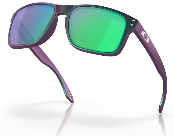 Очки Oakley Holbrook Troy Lee Designs Matte Purple Green Shift/Prizm Jade - Фото 2 большая