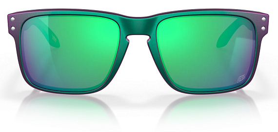 Очки Oakley Holbrook Troy Lee Designs Matte Purple Green Shift/Prizm Jade - Фото 6 большая