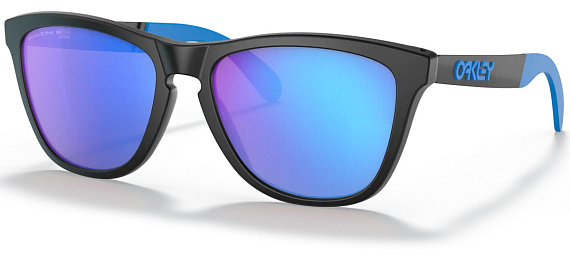 Очки Oakley Frogskins Mix Matte Black/Prizm Sapphire Polarized - Фото 1 большая