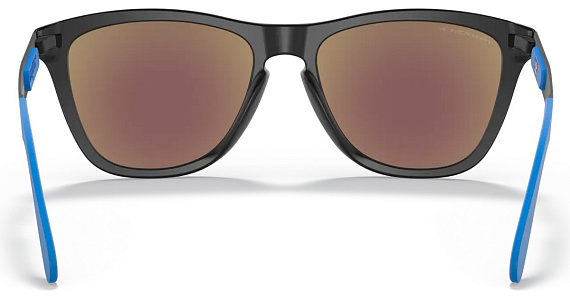 Очки Oakley Frogskins Mix Matte Black/Prizm Sapphire Polarized - Фото 3 большая