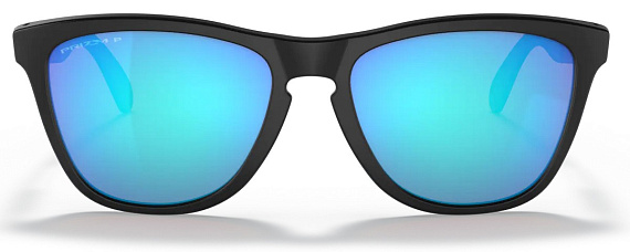 Очки Oakley Frogskins Mix Matte Black/Prizm Sapphire Polarized - Фото 5 большая