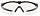 Очки Oakley SI Ballistic M Frame 3.0 Black/Array Clear/Grey - Фото 2 малая