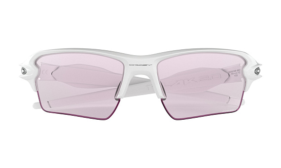 Очки Oakley Flak 2.0 XL Polished White/Prizm Low Light - Фото 2 большая