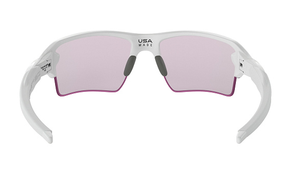 Очки Oakley Flak 2.0 XL Polished White/Prizm Low Light - Фото 5 большая
