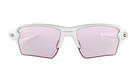 Очки Oakley Flak 2.0 XL Polished White/Prizm Low Light - Фото 6 большая