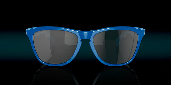 Очки Oakley Frogskins Polished Sapphire/Prizm Black - Фото 6 большая
