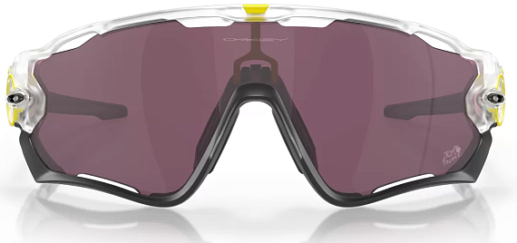 Очки Oakley Jawbreaker Matte Clear w/Yellow/Prizm Road Black - Фото 2 большая