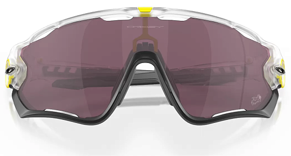 Очки Oakley Jawbreaker Matte Clear w/Yellow/Prizm Road Black - Фото 6 большая