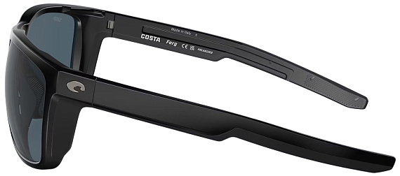 Очки Costa Ferg 580P Matte Black/Gray - Фото 3 большая