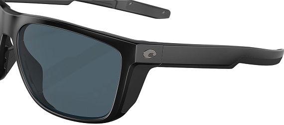 Очки Costa Ferg 580P Matte Black/Gray - Фото 6 большая