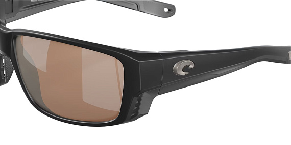Очки Costa Tuna Alley Pro 580G Matte Black/Cooper Silver Mirrow - Фото 6 большая