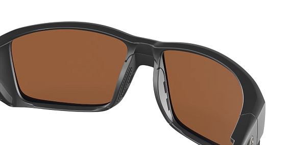 Очки Costa Tuna Alley Pro 580G Matte Black/Cooper Silver Mirrow - Фото 7 большая