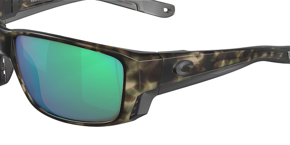 Очки Costa Tuna Alley Pro 580G Matte Wetlands/Green Mirror - Фото 6 большая