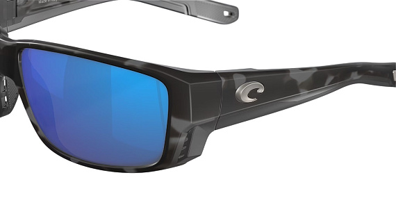 Очки Costa Tuna Alley Pro 580G Tiger Shark/Blue Mirror - Фото 6 большая