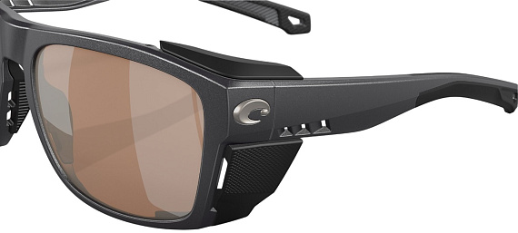 Очки Costa King Tide 6 580G Black Pearl/Cooper Silver Mirror - Фото 6 большая