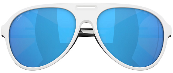Очки Costa Grand Catalina 580G Hull White/Blue Mirror - Фото 5 большая