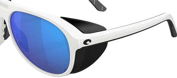 Очки Costa Grand Catalina 580G Hull White/Blue Mirror - Фото 6 большая