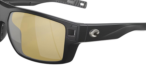 Очки Costa Diego 580G Matte Black/Sunrise Silver Mirror - Фото 6 большая