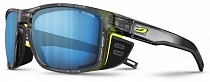 Очки Julbo Shield Ocean Master Shiny Translusent Black/Yellow Spectron 4 HD Polarized