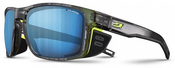 Очки Julbo Shield Ocean Master Shiny Translusent Black/Yellow Spectron 4 HD Polarized - Фото 1 большая