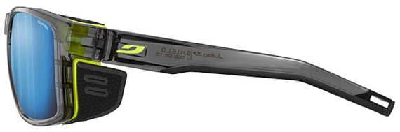 Очки Julbo Shield Ocean Master Shiny Translusent Black/Yellow Spectron 4 HD Polarized - Фото 2 большая