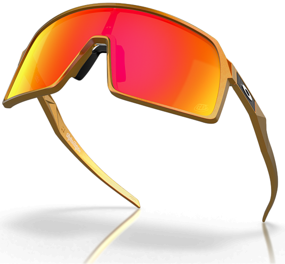 Очки Oakley Sutro Troy Lee Designs Red Gold Shift/Prizm Ruby - Фото 2 большая