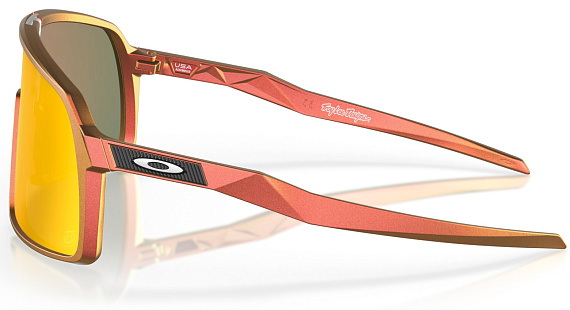 Очки Oakley Sutro Troy Lee Designs Red Gold Shift/Prizm Ruby - Фото 8 большая