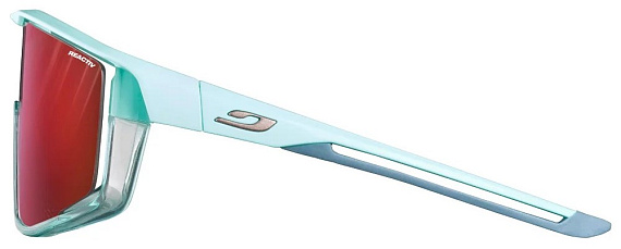 Очки Julbo Fury Shiny Translucent/Light Blue Reactiv 0-3 HC - Фото 2 большая