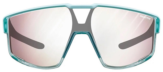 Очки Julbo Fury Shiny Translucent/Light Blue Reactiv 0-3 HC - Фото 4 большая