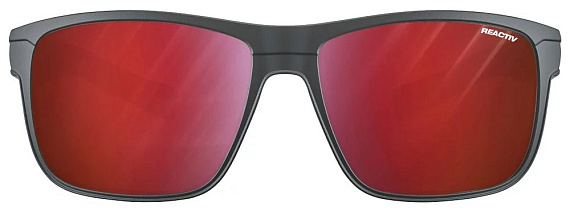 Очки Julbo Renegade Matt Black/Dark Red Reactiv 0-3 Hc - Фото 3 большая