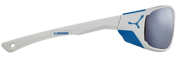 Очки Cebe Jorasses White Blue Matte/Zone Brown Silver Af - Фото 2 большая