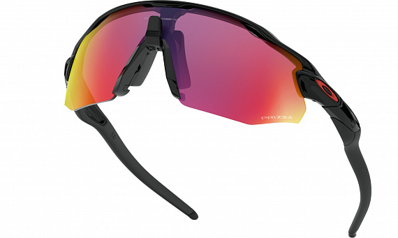 Очки Oakley Radar Ev Advancer Polished Black/Prizm Road - Фото 5 большая