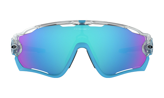 Очки Oakley Jawbreaker Matte Clear/Prizm Sapphire - Фото 2 большая