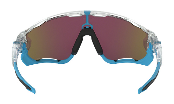 Очки Oakley Jawbreaker Matte Clear/Prizm Sapphire - Фото 3 большая