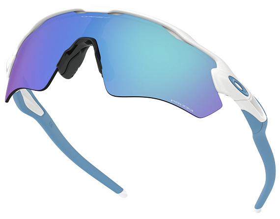 Очки Oakley Radar EV Path Polished White/Prizm Sapphire - Фото 5 большая