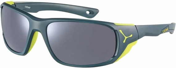 Очки Cebe Jorasses L Matt Petrol Lime/Zone Brown Silver AF - Фото 1 большая