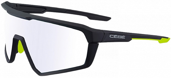 Очки Cebe Asphalt Black Lime/Vario Grey Blue - Фото 1 большая