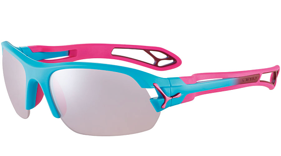 Очки Cebe S'Pring 2.0 Matt Blue Gradient Pink/Sensor Vario Rose Silver AF - Фото 1 большая