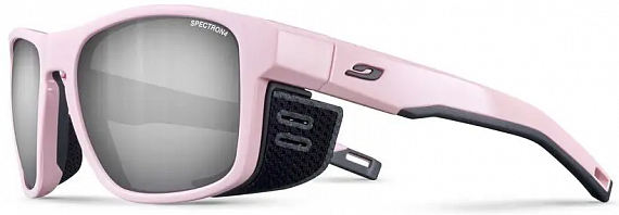 Очки Julbo Shield M Shiny Pastel Pink / Dark Gray/Spectron 4 - Фото 1 большая