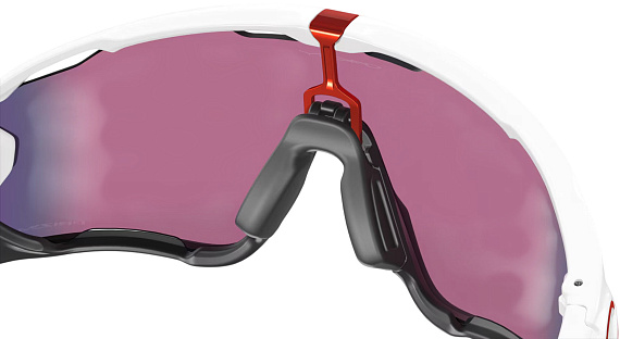 Очки Oakley Jawbreaker Polished White/Prizm Road - Фото 5 большая